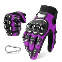 1 Pair Motorcycle Gloves Summer Cycling Accessories Motocross Full Finger Touch Screen Gloves Outdoor Sport Gloves Woman's Riding Gloves Rider Gift M-2XL - Multicolor - View 16