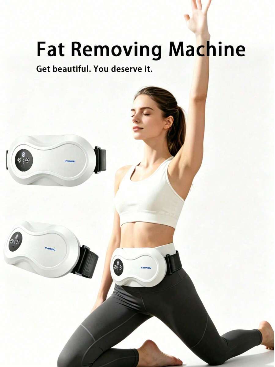 HYUNDAI Abdominal Muscle Sculpting Device, Abdominal Shaping Waist Belt Heating Pad For Eliminating Abdominal Fat And Burning Calories. Abdominal Shaping Machine, Abdominal Shaping Equipment, Smooth And Firm Abdominal Workout Machine - View 1