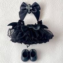 1pc, Clothing Only (No Doll), Halloween Devil Doll Outfit For Labubu, Suitable For 17cm Dolls - Multicolor - View 14