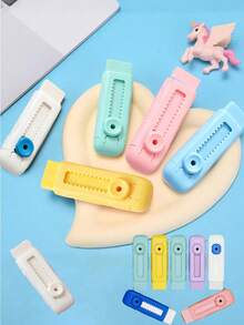 Retractable Erasers For Students, Residue-Free Cleaning, Good Flexibility. Suitable For Learning, Drawing, Back To School, First Day Of School - Multicolor - View 6