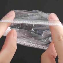 20/100 Pieces - Transparent PVC Disposable Earplugs, Providing Comfortable And Breathable Fit Without Irritating The Ears. Ideal For Shower Use, Suitable For Daily Beauty Care / Household Bathing / Hair Dyeing Salons / Personal Grooming. - Clear - View 4