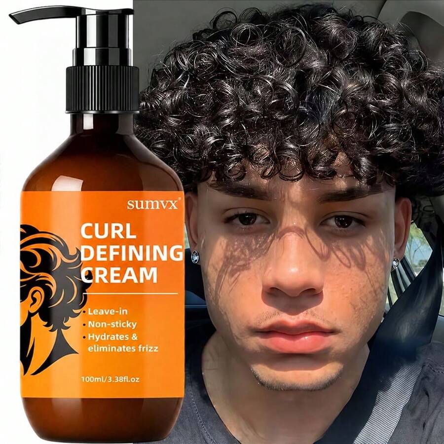 100ml/3.38fl.Oz Curl-Defining Lotion Moisturizes And Eliminates Frizz While Adding Volume To Curly Hair. It Offers A Non-Sticky Finish And Nourishing Benefits Without Causing Irritation, Leaving Hair Looking Shiny And Healthy. - 100ml/3.38fl.oz - View 1