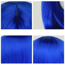 Caroline Blue Short Hair Cosplay Wig - Royal Blue - View 8