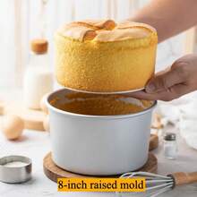Aluminum Round Cake Pan, Deep Side Round Baking Pan, Cake Pan With Removable Bottom - View 8