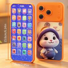 Multi-Functional Educational Learning Phone, Early Learning Music Simulation Telephone, Toys For Boys And Girls, Holiday Gift - Rabbit-shaped Phone - View 13