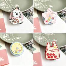 Ins Style Cute Bear Magnetic Phone Stand, Cartoon Strong Adsorption Telescopic Desktop Suction Holder - Multicolor - View 2