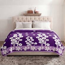 Bed Blankets & Towel Blankets - Purple - View 7