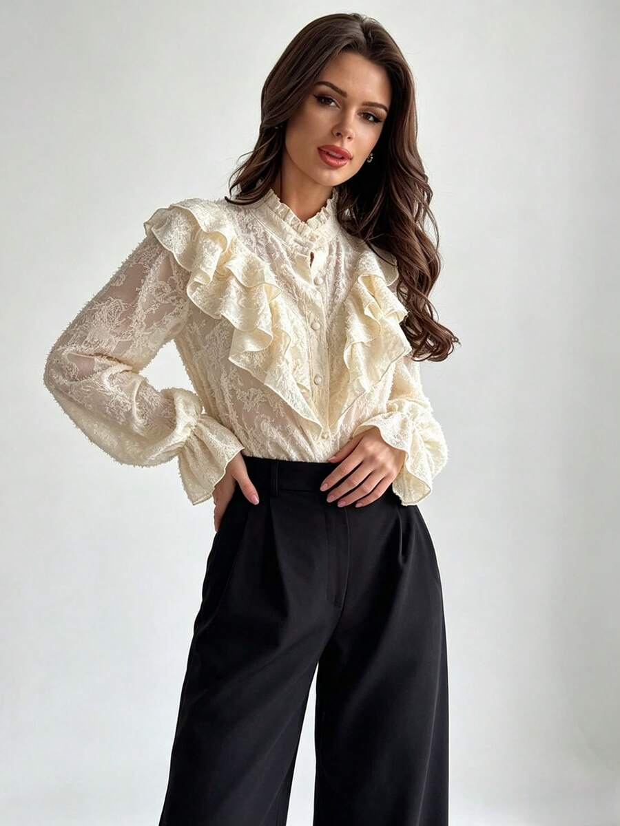 Kadınlar Tops - Kayısı - Görünüm 1