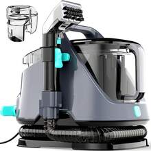 HHD Smart Fabric Cleaner | Cold & Hot Dual Mode Switching | Sofa, Carpet, Mattress Stain Removal | Essential For Pet Households - Green - View 7