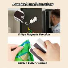 USB Electric Sealer, For Food Storage And Snack Preservation, Wireless Portable Heat Sealer With LED Display, Perfect For Sealing Halloween And Christmas Gift Bags - Multicolor - View 6