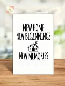 Beautiful Housewarming Decorative Towel, New Home New Beginnings New Memories Printed Kitchen Hand Towel, Sweet New House Gift For Friends, Family, New Homeowner, Soft Absorbent Home Decoration Dish Cloth For Kitchen Counter - One Size Fits All - View 6