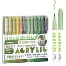 Guangna New 288/168 Colors, 12pcs/Color Set, New Color Series, Vibrant Colors, Multiple Styles, Suitable For Back To School Season, Can Write On Most Surfaces, 1.0mm Acrylic Gel Pens - Sets - View 33