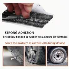 Car Tire Repair Kit, Heavy Duty Tubeless Tire Perforation Repair Tool Set, Portable Emergency Tire Blowout Repair Kit, Suitable For Cars, Motorcycles, SUVs, ATVs - A - View 4