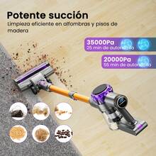 INSE Stick Vacuum Cleaners - Gold - View 3