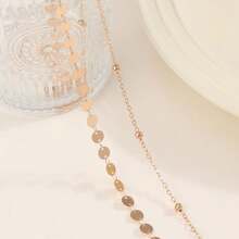 Adjustable 68+25cm Extended Chain:Fits Various Waist Sizes, Can Be Worn As Waist Chain Or Long Necklace, 2‑In‑1 Use - Gold - View 7