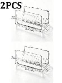 Curling Iron Storage Rack, Transparent Stackable Hair Tool Organizer, Suitable For Curling Irons, Flat Irons And Hair Dryers, Multi-Layer Countertop Storage Rack With Cable Management, Space-Saving Styling Station For Bathroom, Bedroom And Dorm - Multicolor - View 19