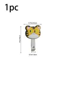 1/2/3pcs Cartoon Animal Magnetic Bottle Opener, Tiger Capybara Black Cat Funny Design, PVC Soft Rubber Fridge Magnet, Home Beer Opener, Cute Creative Home Decor Tool Ornament, Bar Tool - Multicolor - View 19