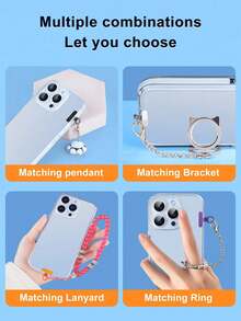 Mini Stainless Steel Phone Shim Clip Side Mount Connector - Multicolor - View 5