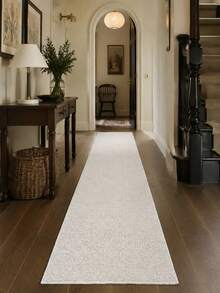 Bedroom Rug Faux Sisal Runner Rug,For Hardwood Floors In Entryways,Laundry Rooms,Hallway,Bedroom,Kitchen,Dining Room,Stylish Long Floor Mat,Door Mat,Washable & Non-Slip,Hallway Rug,Rugs For Bedroom,Kitchen Rugs,Bedside Rugs,House Decor,Kitchen Decor - White - View 2