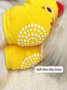 Anti‑Slip Breathable Knitted Dog Leg Sleeves, Warm Dirt‑Resistant Decorative Pet Sock Sleeves, Daily Pet Accessories For Medium & Large Dogs - Multicolor - View 4