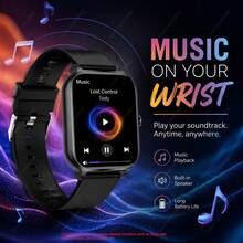 AQMWWG Smartwatch Unisex Terbaru 2026 dengan Layar Sentuh Definisi Tinggi, Mendukung Panggilan, Kontrol Musik, Berbagai Mode Olahraga, Kontrol Kamera Jarak Jauh, dan Pelacakan Kebugaran, Hadiah Ideal untuk Ulang Tahun dan Hari Raya - View 2