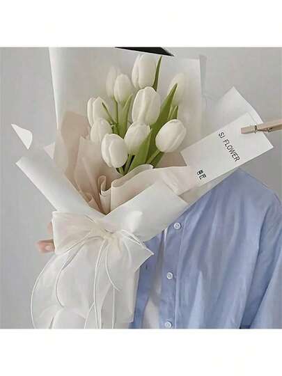 38pcs/Bag, 30cm X 30cm Handmade DIY Floral Decorative Packaging Material Gift Bouquet Wrapping Paper, Paper Flower Art Bag, Korean Style Floral Wrapping Paper, Wrapping Paper, Tissue Paper, Bouquet Supplies, Gift Wrapping Paper, Perfect For Father's Day, Mother's Day, Christmas, Valentine's Day Bouquet Wrapping