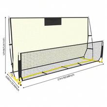 Soccer Rebounder Net Set,Football Rebound Network,Practise Kickback Target Goal,For Adults&Teens,Foot Ball Training - Default - View 7