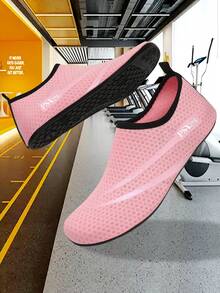 Men's Cross-Training Shoes, Gym Shoes, Skipping Rope Shoes, Treadmill Shoes, Barefoot Feeling, Lightweight, Comfortable And Soft. - Pink - View 3