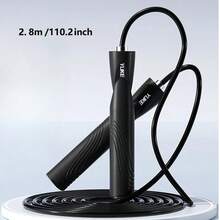 Yuke 1pc Adjustable PVC Speed Jump Rope, Bearing Anti‑Tangle Skipping Rope, Non‑Slip Handle Fitness Workout Equipment For Indoor Outdoor Exercise - Multicolor - View 12