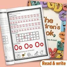 ABC & 123 Letter And Number Learning And Tracing Practice Notebook, A-Z Uppercase & Lowercase Letter Recognition, Number Writing Exercises, Colorful Learning Activities, Early Writing Skill Development, Home And Classroom Supplies, English Edition - Learning Theme - View 4