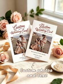 Custom Personalized Bridesmaid Proposal Card With Silk Ribbon, 5x7 Maid Of Honor Card,Vintage Boho Wedding Invitation Card Editable Design, Bridal Party Gift Box Memento, Wedding Photo Booth Card, Handmade Bridesmaid Gift - Multicolor - View 2
