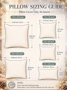 1pc/2pcs Christmas Pillow Case, Christmas Decoration, Christmas Tree Pattern Pillowcase, Soft Plush Faux Leather, Holiday Winter Home Decor, Suitable For Sofa, Bed, Porch - White - View 3