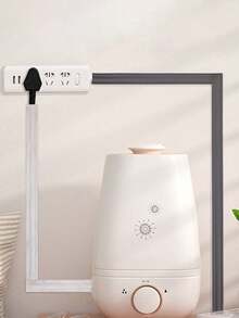 Ốp bảo vệ sạc tự dính dạng ống tổ chức cáp sàn mềm chống mài mòn chống giẫm, dùng để thu gọn dây nguồn và cáp mạng, có thể cắt tự do, che dây hở cho nhà và văn phòng, giấu dây cáp lộn xộn, chống trượt và chống vấp ngã - a - Xem 3