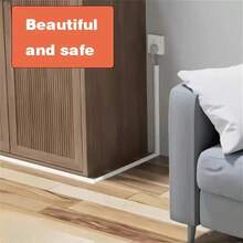 Self-Adhesive Floor Cable Cover, Anti-Crush Wear-Resistant Wiring Duct, Durable Wire Organizer Cable Protector For Home Office Floor Wire Management,Can Be Cut To Any Length, Available In 1-Meter, 2-Meter, 3-Meter, And 5-Meter Lengths. - A - View 3