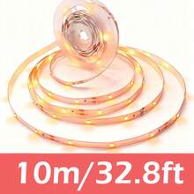 Acosh Neon Warm White LED Strip Lights, Dreamcolor With Button Control, USB Powered, Remote Controlled, For Bedroom, Home, Gaming Room, Party, TV, Wall Decor, Prom, Movie Theme - Yellow - View 14
