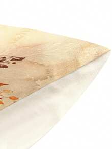 Thanksgiving Kitchen Decor Table Runner, Throw Pillow, Placemats, Autumn Black & White Plaid Pumpkin Maple Leaf Berry Pattern Table Runner, Farmhouse Rustic Vintage Style Dining Table Kitchen Decoration - Multicolor - View 9