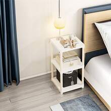 Multi-Layer Simple Storage Rack Floor Standing Home Use Storage Shelf Entrance Multi-Function Independent Metal Storage Rack Bedroom Use - View 6