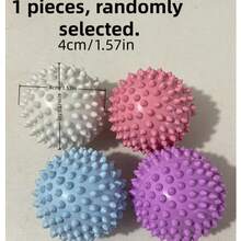 Reusable Laundry Ball Set (4pcs, Random Color) - Remove Lint, Soften Clothes, Prevent Tangling, Reduce Wrinkles, No Electricity Needed. Laundry Accessories, Extra Large Laundry Dryer Balls, Washing Machine Balls, Drying Balls, Dryer Sheets, Clothing - Multicolor - View 12