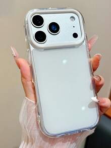 KOOLIFE Jelly Ripple Phone Case. The Design Is Simple And Fashionable, Integrating Exquisite, And Popular Elements. Suitable For Both Men And Women. The Surface Is Scratch-Resistant And Wear-Resistant, Durable And Compatible With Iphone 11, 12, 13, 14, 15, 16, 17 Series Models (Including Pro And Pro Max Versions). - White - View 1