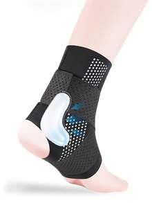 1/2 Pairs Ankle Brace, Professional Sports Ankle Wrap For Ankle Sprain Recovery, Ankle Support Protector - Black 1 Piece - View 5