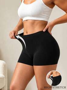 3PCS Plus Size Women's High Waist Seamless Boyshorts Soft Stretch Panties Comfortable Shorts Anti Chafing Underwear Outfits Fall Clothes For Women - Multicolor - View 3