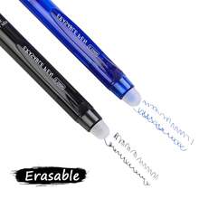 0.5mm Retractable Erasable Gel Pen Set, 2/3/4 Pens With 10/20/50 Blue Ink Refills + 1/2 Erasers, Refillable Smooth Writing Pens For Students, School, Office, Notes, Homework & Daily Writing - Multicolor - View 7