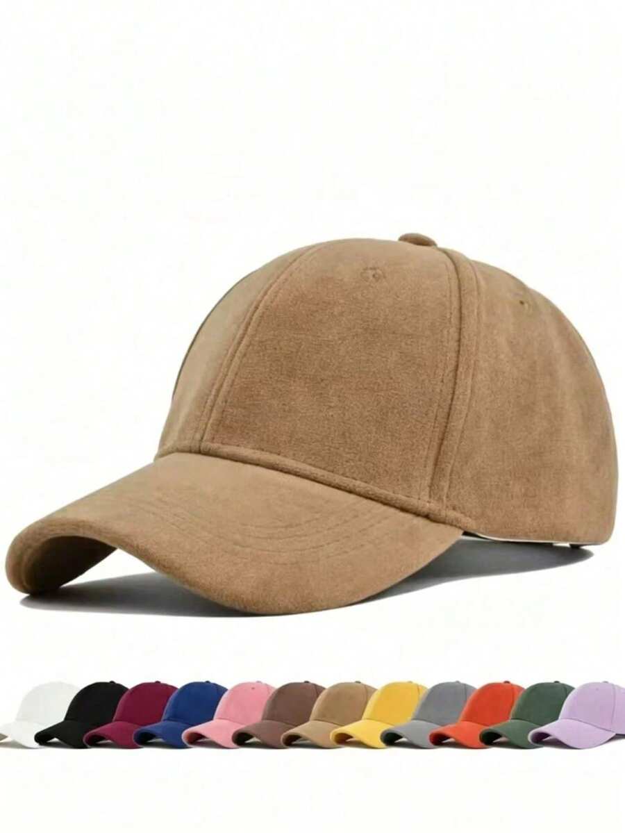 1pc Women's Washed Vintage Baseball Cap, Minimalist Style, Women's Trucker Hat, Women's Hat, Vintage Versatile Sun Hat, Suitable For Daily Wear - Multicolor - View 1