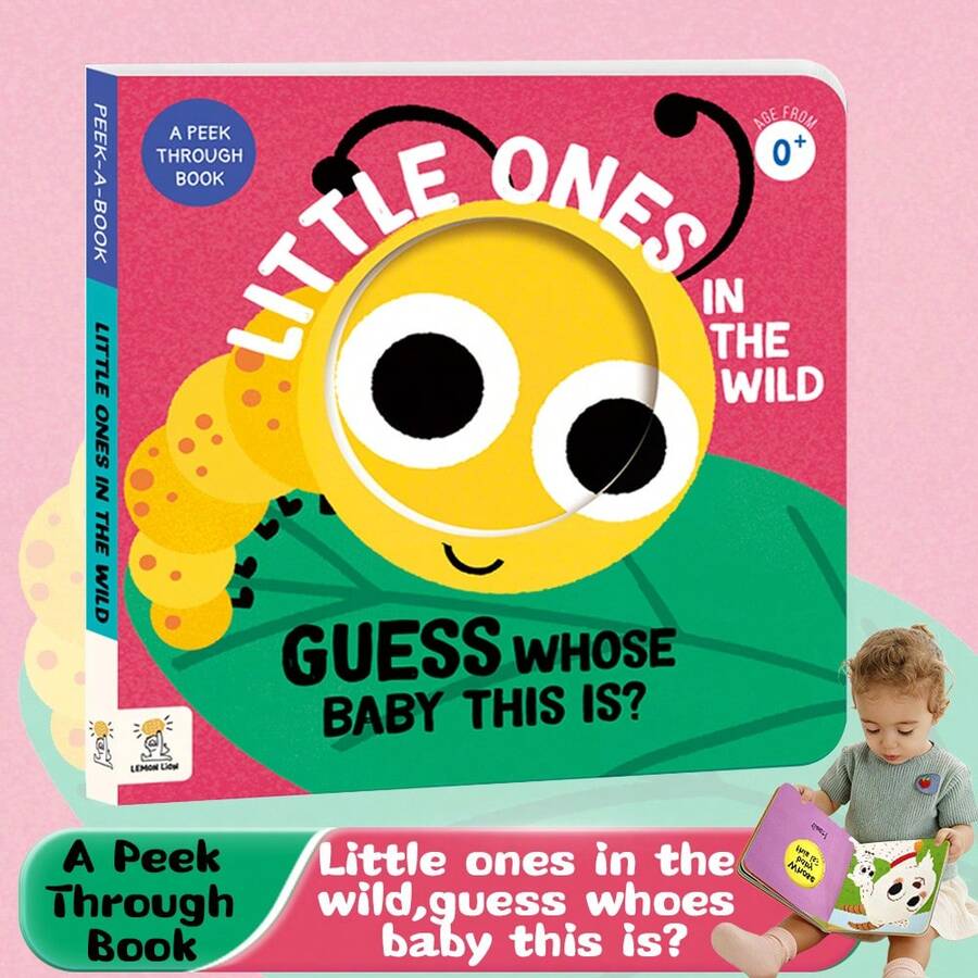 " Who's Baby?" Hole Book, Toddler Cognitive Ability Enlightenment Book, Early Education Children's Book, Filled With Cute Cartoon Animal Hole Patterns, A Book To Share With Children