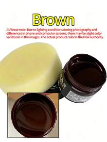 1 Set Wood Repair Paste, For Restoring Scratches And Fading On Wooden Furniture And Floors, Suitable For Brown Furniture - Solid State - View 11