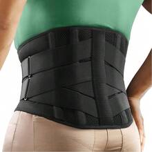 Breathable Sports Waist Belt For Men Women, Soft Comfortable, Outdoor Leisure Accessory - Black - View 3