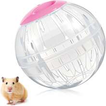 5.7 Inch Transparent Hamster Ball Exercise Wheel, Large Space, Easy To Clean, Cage Accessory, Small Animal Exercise Toy, Suitable For Small And Medium Hamsters - Round - View 13