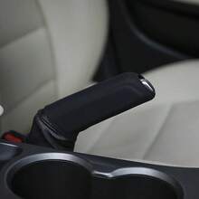 Silicone Gear Shift Lever Cover, Anti-Slip Manual 6-Speed Gear Shift Knob Grip Sleeve, Car Interior Protection Accessory - A - View 2
