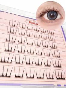36 Clusters Glue‑Free Self‑Adhesive Ultra‑Thin Cluster Lashes, Perfect For Daily Outings, Festive Celebrations, Christmas, New Year Gifts And Other Occasions. - View 8