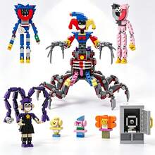 860+PCS Building Blocks Figures Bobby, Small Particle Building Blocks, Game Theme Model Decoration, ABS Material, Home Indoor Decor Display, Boys Girls Halloween, Christmas Holiday Gift - Multicolor - View 2